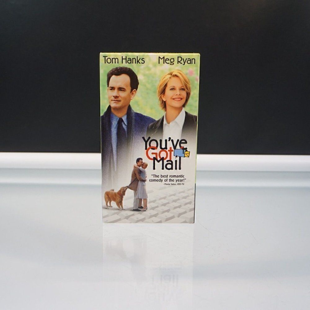 You've Got Mail VHS Tape 1998 Warner Bros Movie Tom Hanks Meg Ryan